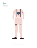 Paper Doll Outfit, Astronaut