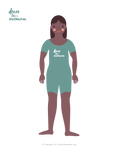 Dress Like a Woman Paper Doll, Brenna