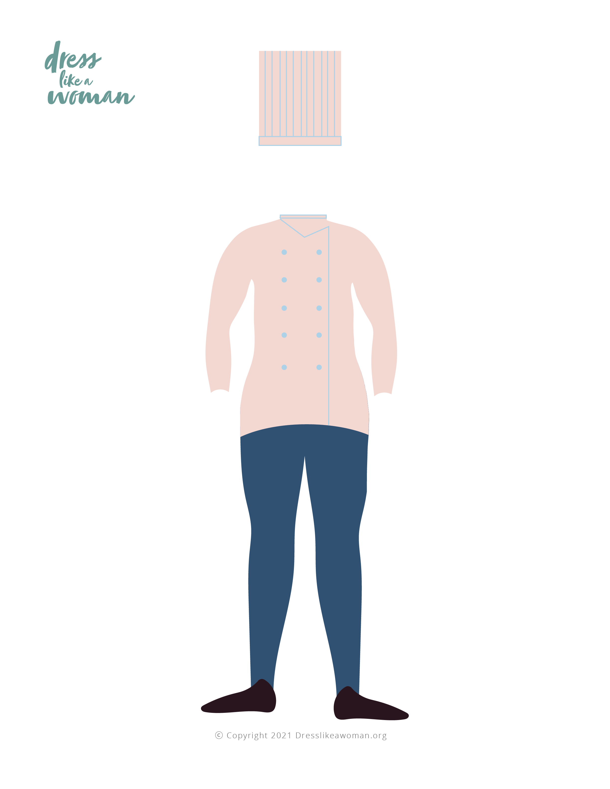 Paper Doll Outfit, Chef