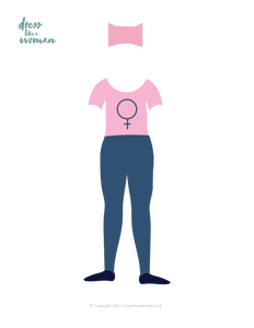 Paper Doll Outfit, Feminist