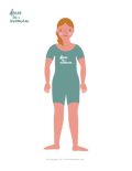 Dress Like a Woman Paper Doll, Lucy